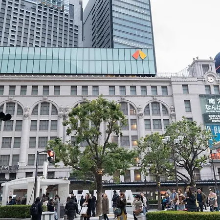 ホテルEveryday House 2F 難波南海電車步行2分鐘、榻榻米与洋室的两房一厅